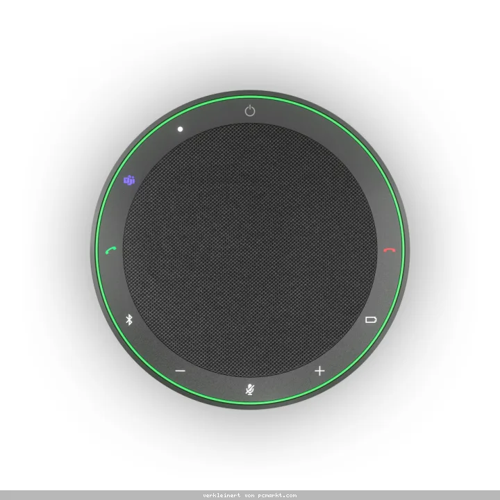 Jabra Speak2 75 Mobile Freisprecheinrichtung, Vollduplex Audio Bis zu 32 Stunden Akkulaufzeit, MS Teams, 4 Mikrofone
