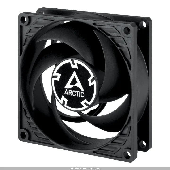 ARCTIC P8 MAX Black | Gehäuselüfter