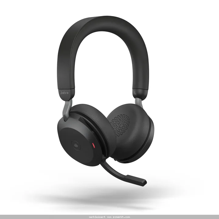 Jabra Evolve2 75 Headset, USB-C Kabellos, Bluetooth, Schwarz, [UC zertifiziert]