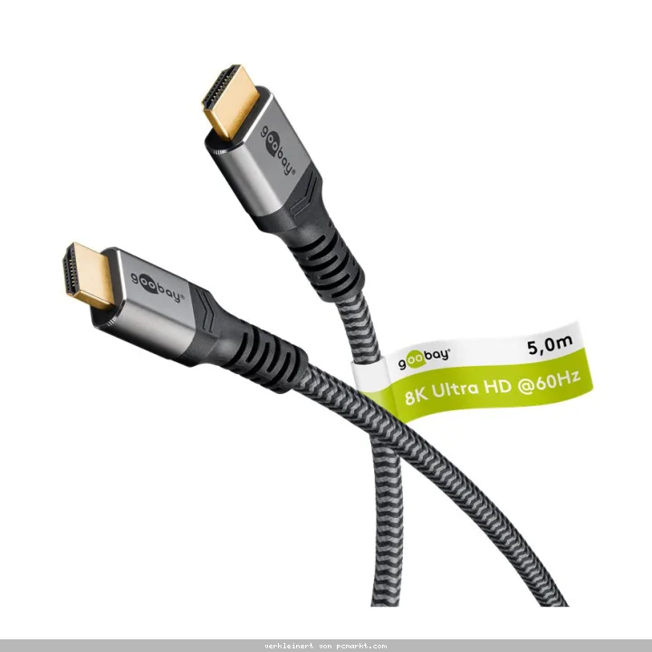 Goobay Plus Ultra High-Speed HDMI™-Kabel (8K@60Hz), 2.0m