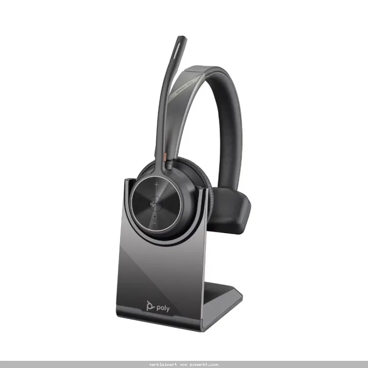 Poly Voyager 4310 MS Teams Certified Headset + BT700 dongle + Charging Stand