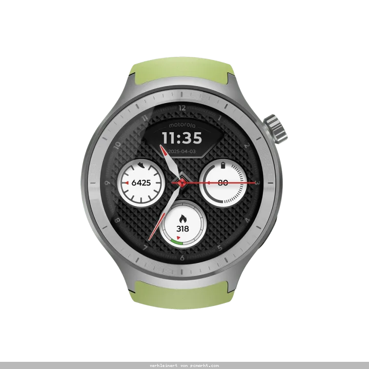 Motorola moto watch Premium Silver + Herbal Garden