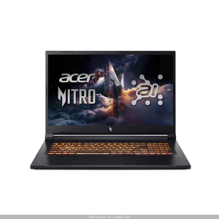 Acer Nitro V17 (ANV17-41-R6AD) Gaming 17,3" Full-HD, 144Hz, Ryzen R7-260 (16 TOPS), 16GB RAM, 1TB SSD, GeForce RTX5070, Windows 11