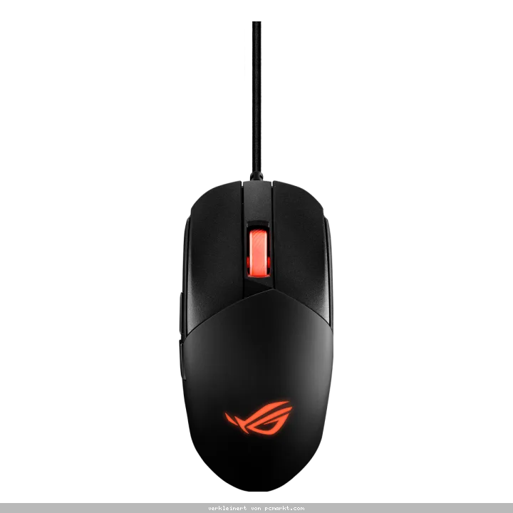 ASUS ROG Strix Impact III Gaming Maus kabelgebundene RBG Gaming Maus mit 12.000dpi, ROG Micro Switches, Aura Sync und 59 Gramm Gewicht
