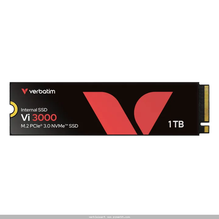 Verbatim Vi3000 SSD 1TB M.2 2280 PCIe Gen3 Internes Solid-State-Module