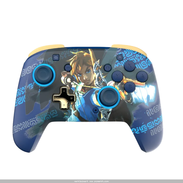 PDP Rematch GLOW Link Hero kabelloser Controller für die Nintendo Switch