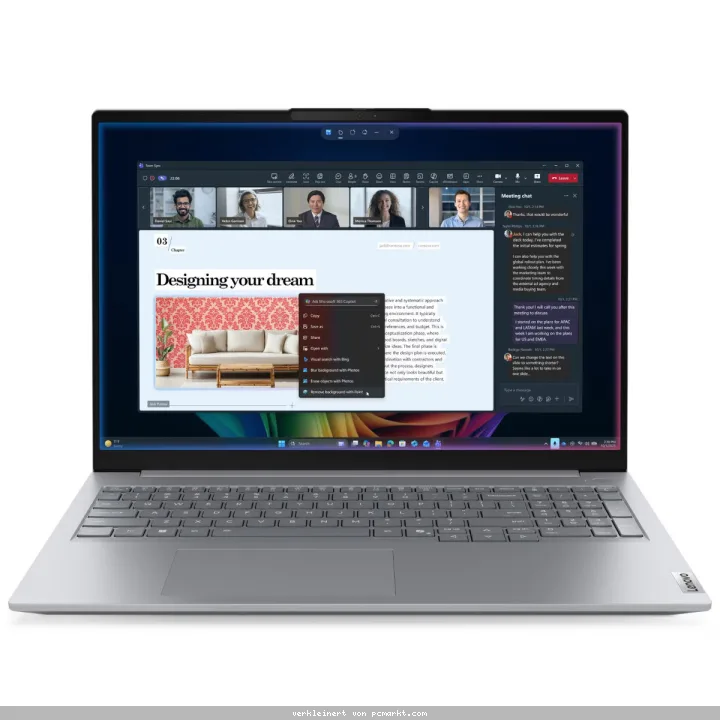 Lenovo ThinkBook 16 Gen 9 IPL - 21UR005WGE - 16" WUXGA, Intel Core™ Ultra 7 355, 32GB RAM, 512GB SSD, Windows 11 Pro
