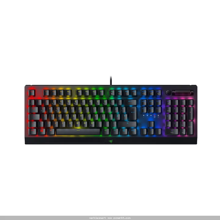 Razer BlackWidow V3 Gaming Tastatur Green Switch, QWERTZ-Layout