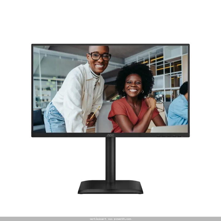 AOC 24E4U FHD Office Monitor 24 Zoll Full HD Office Monitor, IPS-Panel, 4 ms, 120 Hz, HDMI, VGA, Schwarz