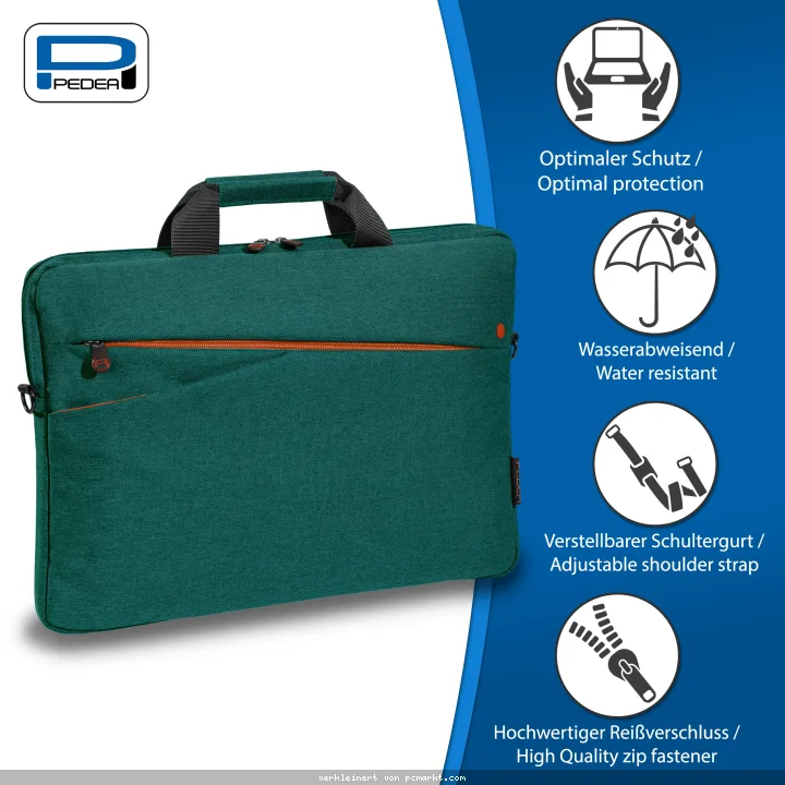 PEDEA Notebook Tasche "Fashion" für Geräte bis 17,3" (43,9cm) Türkis