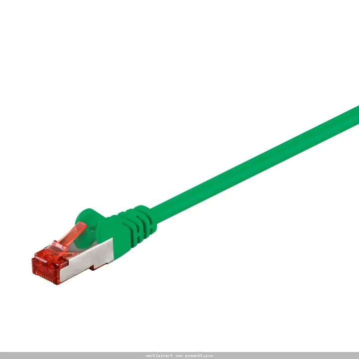Goobay 5m CAT 6 Patchkabel, S/FTP (PiMF), Grün