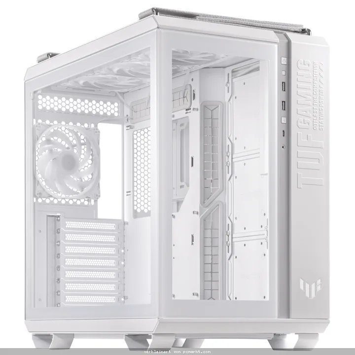 ASUS TUF Gaming GT502 PLUS TG White | PC-Gehäuse