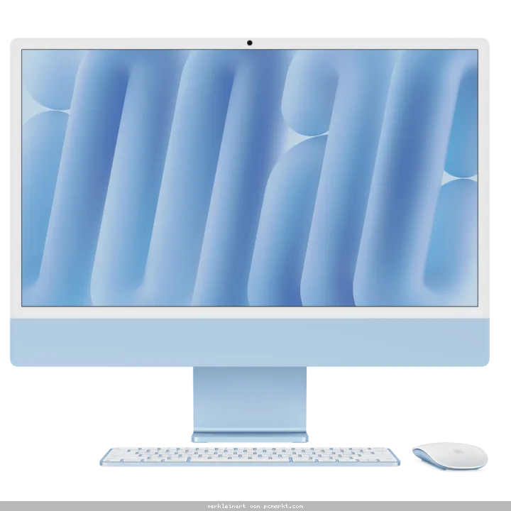 Apple iMac M6 blau MH1H4D/A - M6 Chip, 12 Core CPU, 12-Core GPU, 16GB RAM, 256GB SSD