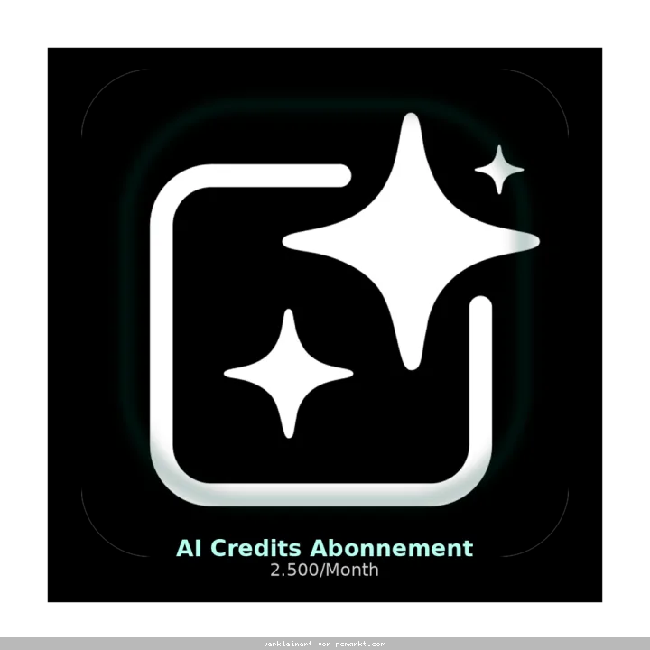 Corel AI Credits Subscription | 1 Jahr | 2500 Credits