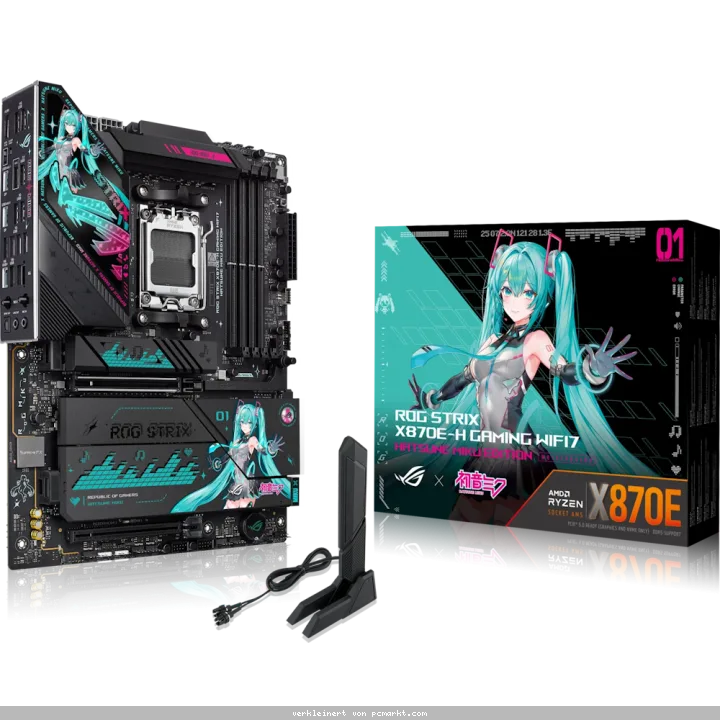 ASUS ROG STRIX X870E-H GAMING WIFI7 Hatsune Miku Edition