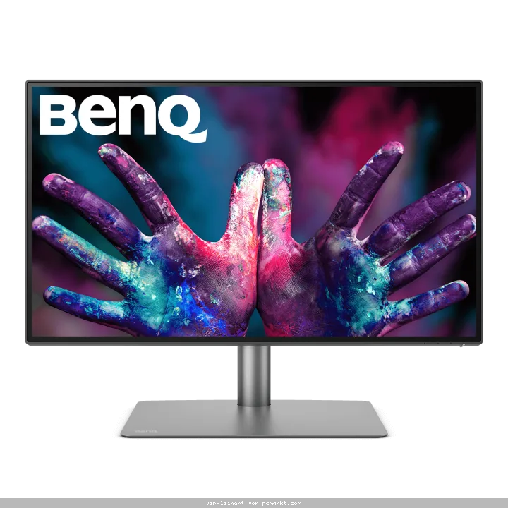 BenQ PD2725U Office Monitor - Höhenverstellung, Thunderbolt 4K UHD, 16:9, 5ms, 250cd/m², KVM Switch enthalten