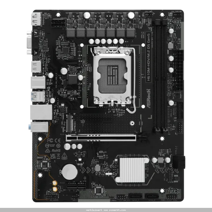 ASRock H610M-HDV/M.2 D5 Gen5 Mainboard
