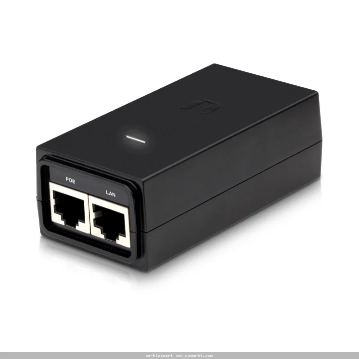 Ubiquiti POE Adapter (POE-24-12W-G) [Gigabit-LAN, kompatibel mit vielen Ubiquiti PoE-Geräten]