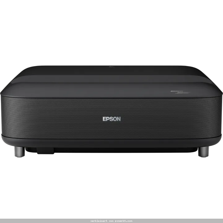 Epson Lifestudio Grand - EH-LS670B Smart-Laserprojektor 4K Metallic Schwarz, mit Ultrakurzdistanz-Projektion, Sound by Bose, Google TV, Epson Projecti
