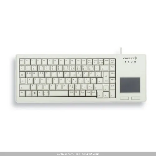 Cherry XS Touchpad Keyboard hellgrau