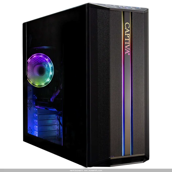 Captiva PC Advanced Gaming R92-730 AMD Ryzen 5 5500, 16GB DDR4 RAM, Nvidia Geforce RTX 5060, 1TB M.2 , Windows 11 Home