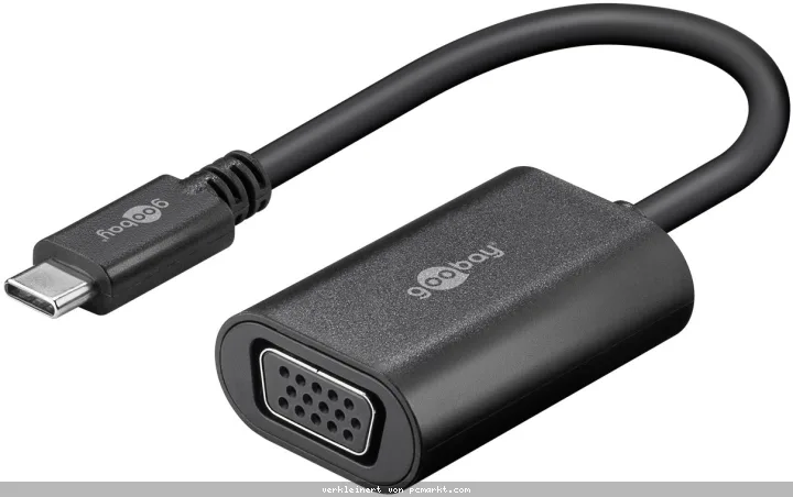 Goobay USB-C auf VGA Adapter [USB-C™, VGA-Buchse]
