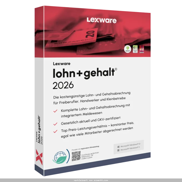 Lexware lohn+gehalt 2026 - Abo