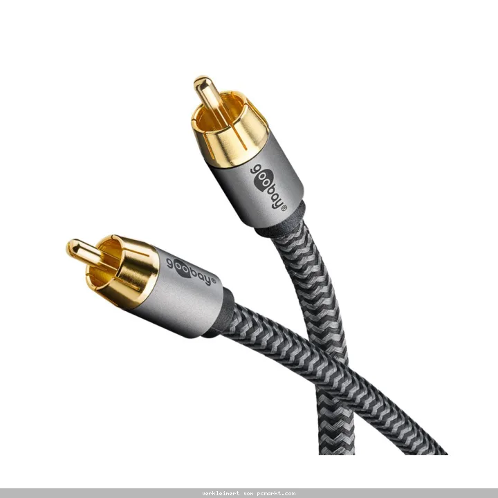Goobay Plus Mono-Cinchkabel, 2.0 m