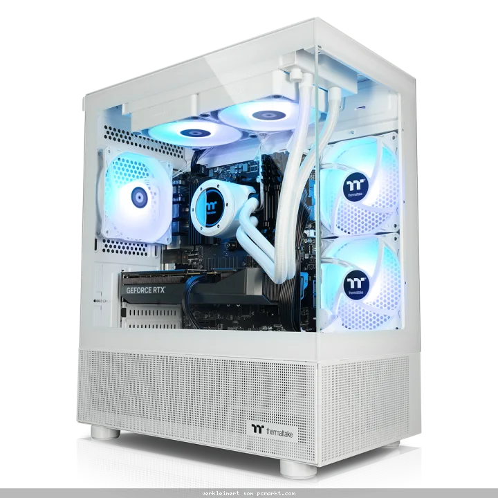 Thermaltake V170A 5060Ti Snow Gaming PC AMD Ryzen 7 8700F, 32GB RAM, 1TB SSD, GeForce RTX 5060 Ti (8GB GDDR7), Windows 11