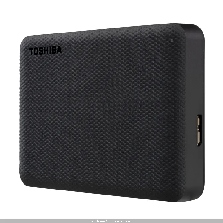 Toshiba Canvio Advance HDD 4TB Schwarz Externe Festplatte, USB 3.2 Gen 1x1 (5 Gbit/s)