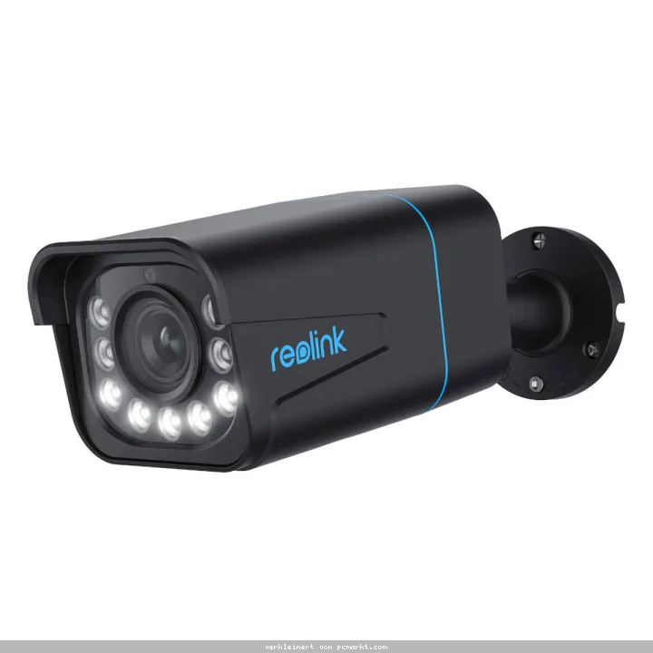 Reolink P430 IP Überwachungskamera Schwarz 8MP (3840x2160), PoE, IP66-Wetterschutz, Nachtsicht in Farbe, 5x Optischer Zoom