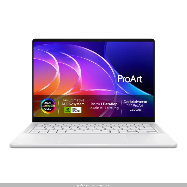 ASUS ProArt P14 H7407BA-SM045W - 16" WQXGA+ 120Hz OLED, NVIDIA RTX Spark N1X 20-Core, 32GB RAM, 1TB SSD, Windows 11