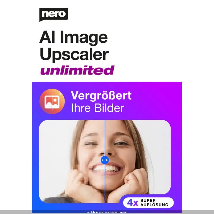 Nero AI Image Upscaler Unlimited