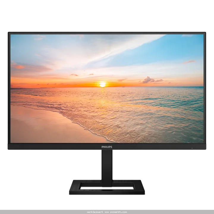 Philips 27E1N1900AE 27 Zoll Ultra HD Monitor, höhenverstellbar, Laustprecher, HDR10 (3840x2160, 60 Hz, 2x HDMI 2.0, USB-C (65W PD), USB Hub) schwar