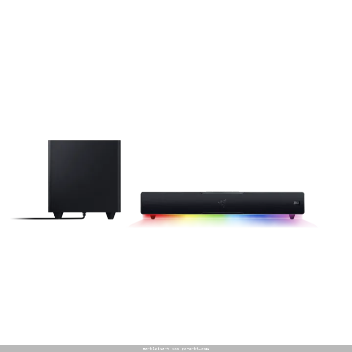 Razer Leviathan V2 - PC-Gaming-Soundbar mit Subwoofer 7.1 , RGB, THX Spatial Audio, Bluetooth 5.2