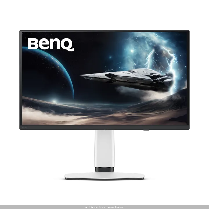 BenQ EX271UZ Gaming Monitor 67,3 cm (26,5 Zoll) schwarz/weiß 4K UHD, 16:9, 0,03 ms, HDR True Black 400, OLED, 240 Hz, KVM Switch enthalten