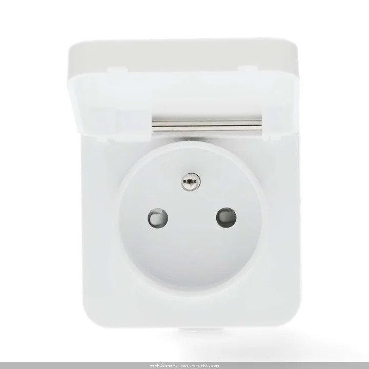 Nedis SmartLife Smart Stecker Zigbee 3.0 | IP44 | Leistungsmesser | 3680 W | Frankreich / Typ E (CEE 7/6) | 0 - 55 °C | Android™ / IOS | Weiss | 1 Stü