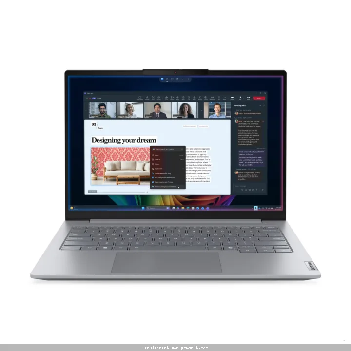 Lenovo ThinkBook 14 Gen 9 IPL- 21UX006HGE - 14" WUXGA, Intel Core™ Ultra 7 355, 32GB RAM, 512GB SSD, Windows 11 Pro