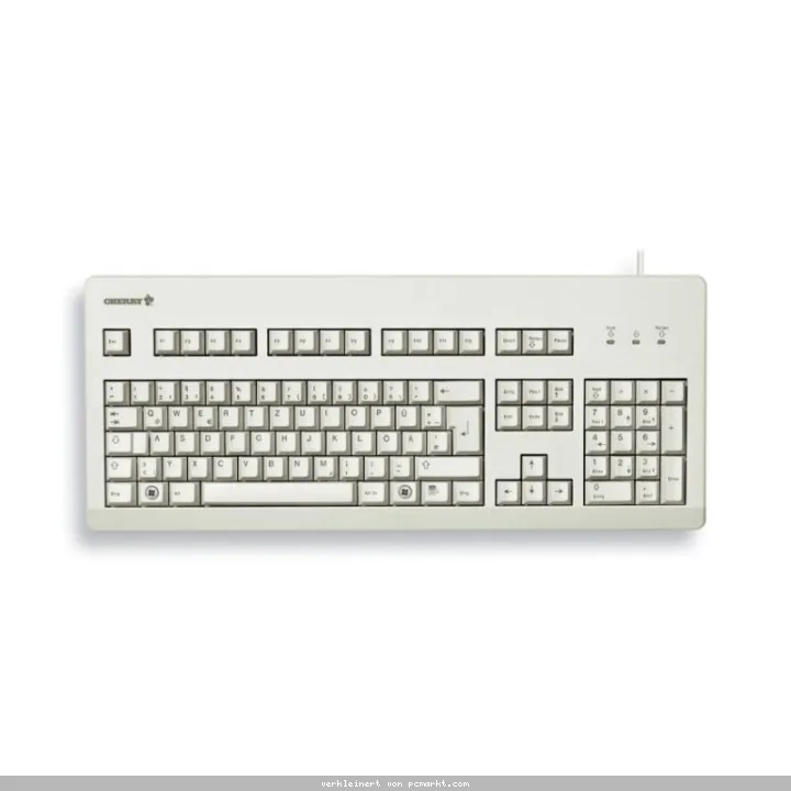 CHERRY G80-3000 Standard Tastatur mit PS/2 Anschluss