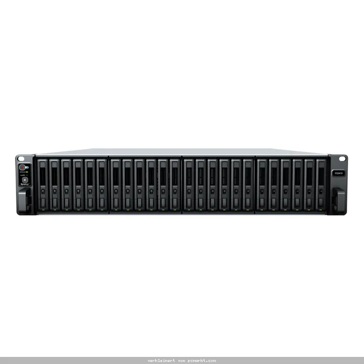 Synology FlashStation FS3410 NAS 24-Bay 0/24 2.5" SATA SSD, 4x GbE + 2x 10GbE LAN, 16GB RAM