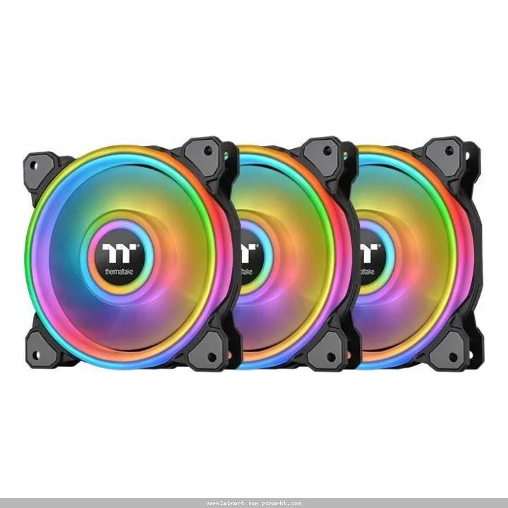 Thermaltake Riing Quad 12 RGB 3er-Pack | Gehäuselüfter