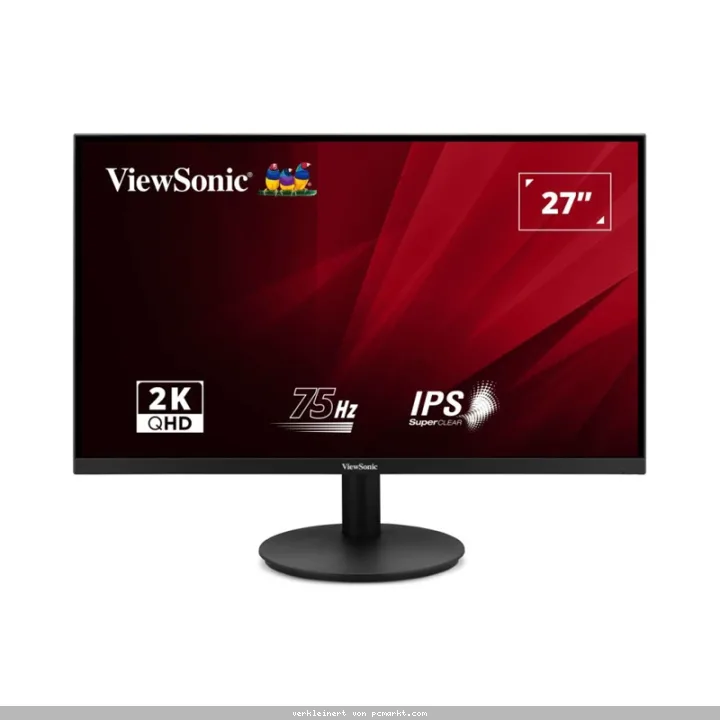 ViewSonic VA2708-2K-HD-2 Office Monitor QHD Auflösung IPS Panel 68,58 cm (27 Zoll) QHD, 16:9, 4ms, IPS, 300cd/m², 75Hz