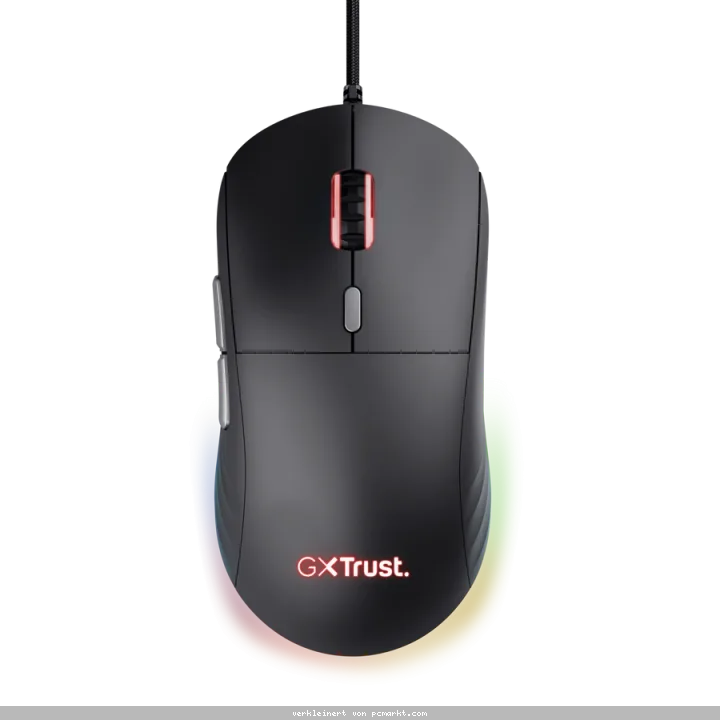 Trust Gaming GXT925 REDEX II Gaming Maus federleichte Gaming Maus mit voll einstellbarer LED Beleuchtung