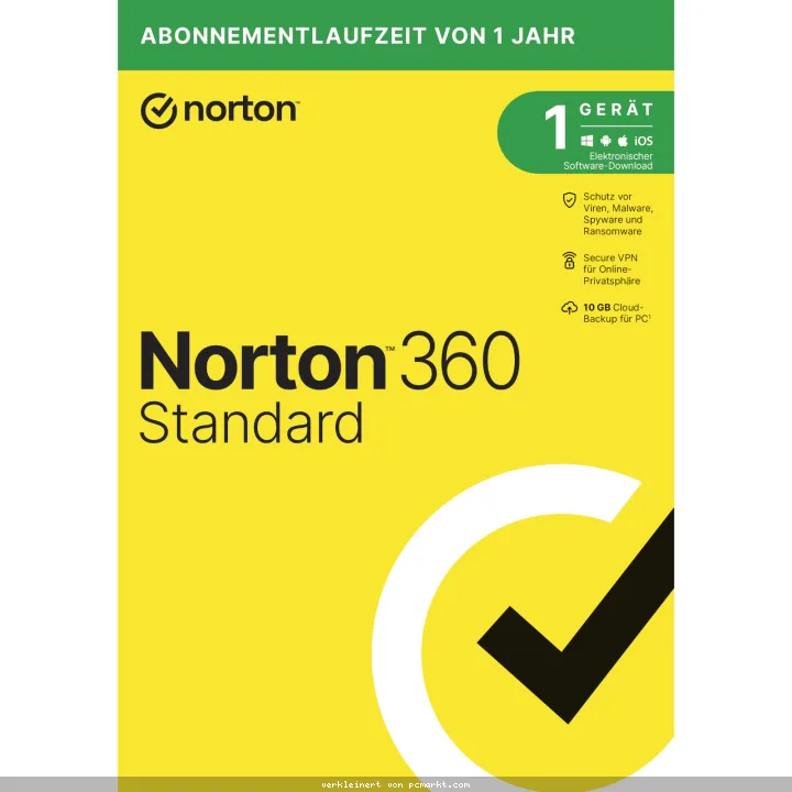 Norton 360 Standard [1 Gerät - 1 Jahr - 10GB]