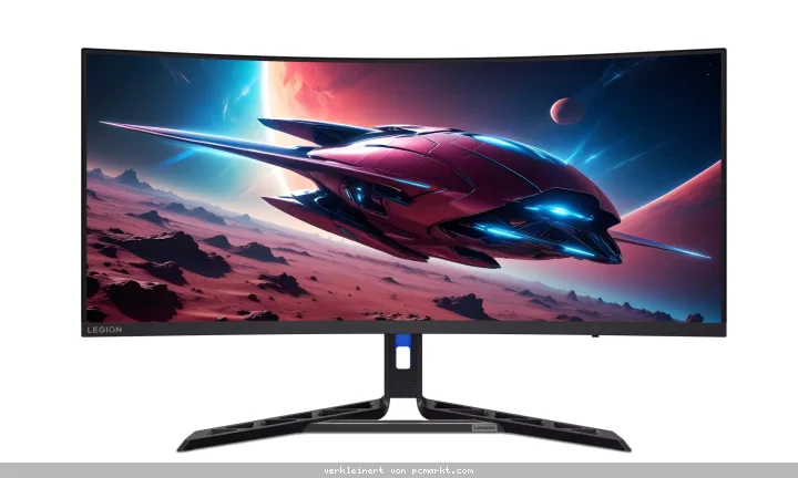 Lenovo Legion R34w-30 Gaming Monitor - 180Hz, WQHD Ultrawide AMD FreeSync™ Premium, 0,5ms (MPRT), 1500R Curved