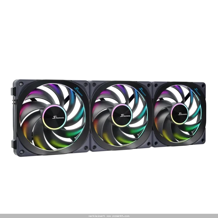 Seasonic MagFlow ARGB 3er-Pack | Gehäuselüfter