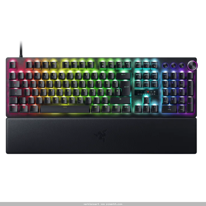 Razer Huntsman V3 Pro Gaming Tastatur (analoge Switches) - E-Sport-Tastatur mit analogen optischen Switches (DE Layout)