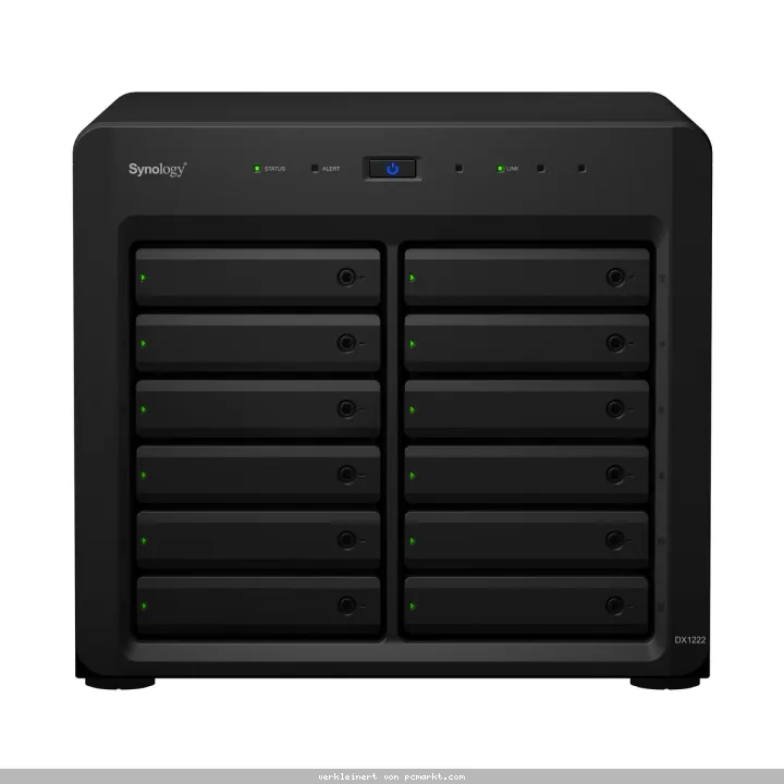 Synology Expansionseinheit DX1222 12-Bay [2,5"/3,5" SATA HDD/SSD, 1x Mini-SAS HD]