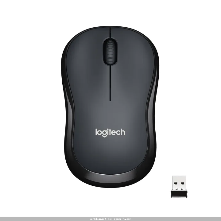 Logitech M220 Silent Maus, schwarz