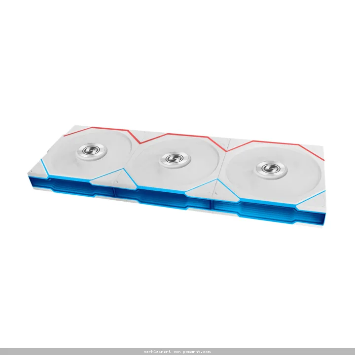 Lian Li UNI FAN TL120 FLEX Wireless ARGB Reverse 3-Pack weiß | Gehäuselüfter